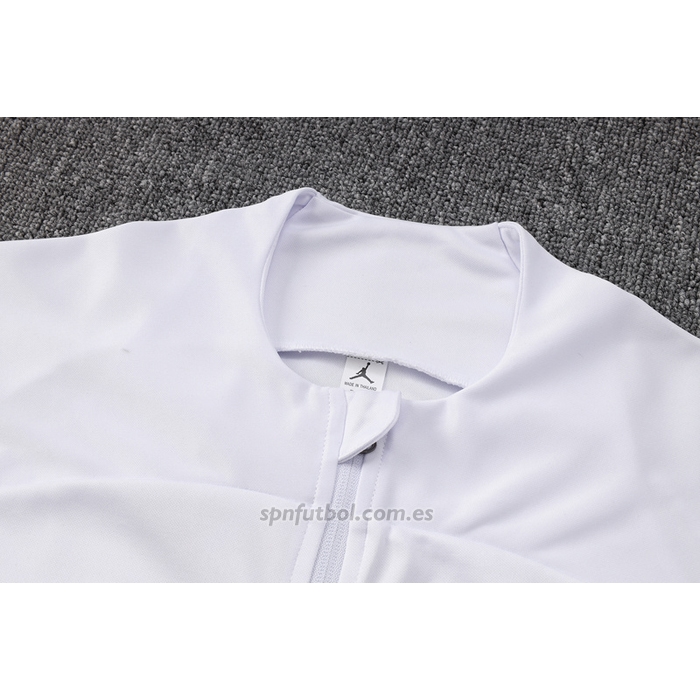 Chandal de Chaqueta del Paris Saint-Germain Jordan Nino 2023-2024 Blanco